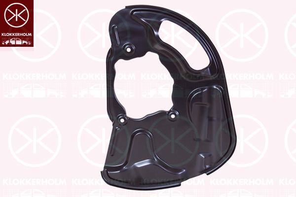 Splash Guard, brake disc, AMG, Front Axle Right, 204 421 1420 (MERCEDES), A204 421 1420 (MERCEDES), A2044211420 (MERCEDES)