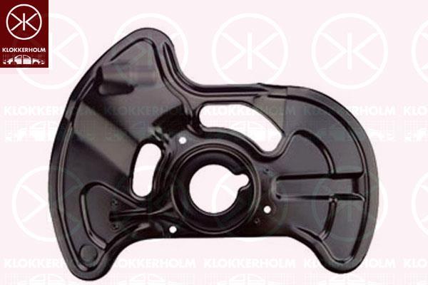 Splash Guard, brake disc, Front Axle Left, Diameter 1/Diameter 2 [mm]: 350/50, 204 420 2544 (MERCEDES), A204 420 2544 (MERCEDES), A2044202544 (MERCEDES)