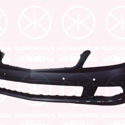 Bumper, Avantgarde, Elegance, for vehicles without daytime running light, Front, w/primer, with hole(s) for parking distance control, 204 880 0940 (MERCEDES), A 204 880 0940 (MERCEDES), A204 880 0940 (MERCEDES)