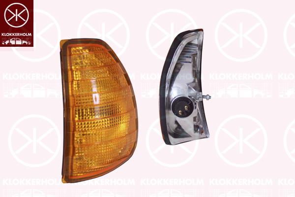 Direction Indicator, with bulb holder, yellow, Left, 000 820 7321 (MERCEDES), 123 820 0159 (MERCEDES), A 000 820 7321 (MERCEDES), A 123 820 0159 (MERCEDES), A000 820 7321 (MERCEDES), A0008200221 (MERCEDES), A000820732167 (MERCEDES), A123 820 0159 (MERCEDES)