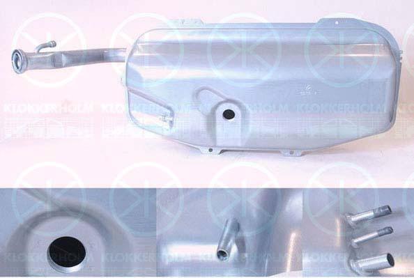 Fuel Tank, inj, for vehicles with catalytic converter, Fuel Tank Capacity [l]: 72, without gasket/seal, 124 470 0804 (MERCEDES), A 124 470 0804 (MERCEDES), A124 470 0804 (MERCEDES)