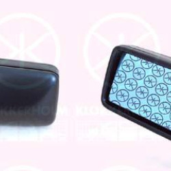 Exterior Mirror, for electric mirror adjustment, Plan, Heatable, blue, Left, 124 810 7716 (MERCEDES), A 124 810 7716 (MERCEDES), A124 810 7716 (MERCEDES)