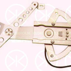 Window Regulator, with electric motor, without comfort function, Electric, Left Front, 124 720 0346 (MERCEDES), A 124 720 0346 (MERCEDES), A124 720 0346 (MERCEDES)