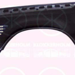 Wing, Turbo, with ventilation slots, Right Front, with holes for trim/protective strip, without hole for direction indicator, 124 880 3218 (MERCEDES), A 124 880 3218 (MERCEDES), A124 880 3218 (MERCEDES)