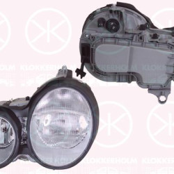 Headlight, H7/H7, for vehicles with headlight levelling, Depo, Left, Illuminance [lx]: 25, 218 200 361 (MERCEDES), A 218 200 361 (MERCEDES), A218 200 361 (MERCEDES)