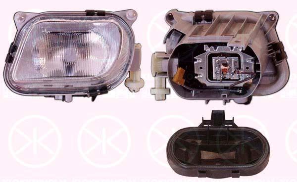 Front Fog Light, H1, Left Front, 210 820 0156 (MERCEDES), A 210 820 0156 (MERCEDES), A210 820 0156 (MERCEDES), A210820015605 (MERCEDES)