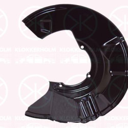 Splash Guard, brake disc, Front Axle Left, for brake disc diameter [mm]: 330, Trim Level: 4-MATIC, 210 421 2720 (MERCEDES), A210 421 2720 (MERCEDES), A2104211420 (MERCEDES), A2104212720 (MERCEDES)