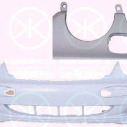 Bumper, w/primer, Front, with hole(s) for washer nozzle, 210 885 2325 (MERCEDES), A 210 885 2325 (MERCEDES), A210 885 2325 (MERCEDES)