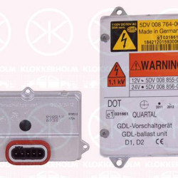 Ballast, gas discharge lamp, Hella, 63 11 7 248 050 (BMW), 002 820 2326 (MERCEDES), 24406569 (OPEL), 28474-JD00B (NISSAN), 2M5112K072AA (FORD), 2M5Z13C170AA (FORD), 4E0 907 476 (VW), 4E0 907 476 (AUDI), 62 35 149 (OPEL), 63 12 6 907 488 (BMW), 63120150614 (BMW), 93171034 (OPEL), A 002 820 2326 (MERCEDES), A002 820 2326 (MERCEDES)