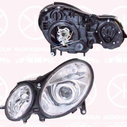 Headlight, Left, Illuminance [lx]: 25, Bi-Xenon, D2S/H7, without control unit for Xenon, with motor for headlamp levelling, 211 820 1361 (MERCEDES), A 211 820 1361 (MERCEDES), A211 820 1361 (MERCEDES)