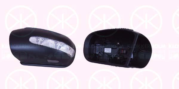 Housing, exterior mirror, with indicator, Left, 203 810 0564 (MERCEDES), A 203 810 0564 (MERCEDES), A20381005649999 (MERCEDES)