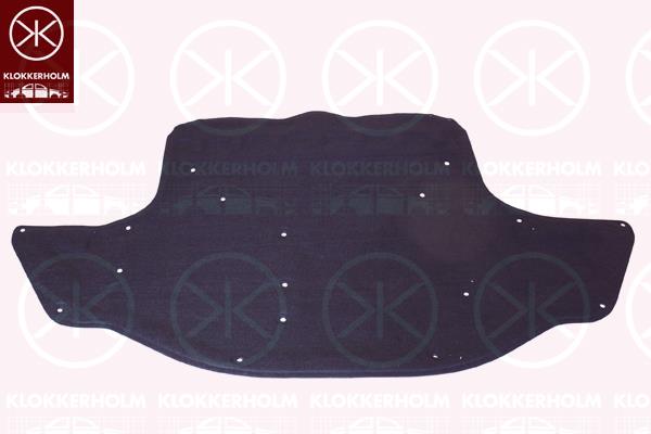 Engine Compartment Noise Insulation, Centre Section, Fitting Position: Bonnet, 211 682 0626 (MERCEDES), A211 682 0626 (MERCEDES)