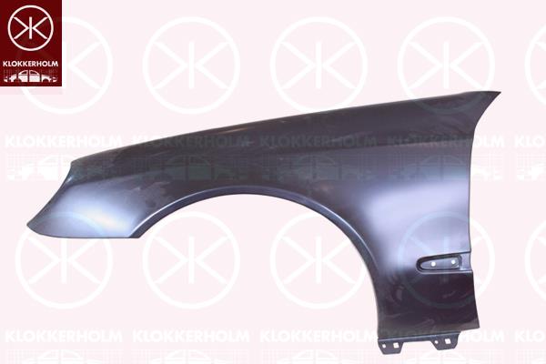 Wing, Aluminium, Left Front, 211 880 1318 (MERCEDES), A 211 880 1318 (MERCEDES), 211 880 07 18 (MERCEDES)