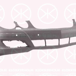 Bumper, w/primer, Avantgarde, Elegance, Front, with hole(s) for parking distance control, with hole(s) for washer nozzle, 211 880 1840 (MERCEDES), A 211 880 1840 (MERCEDES), A211 880 1840 (MERCEDES)