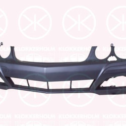 Bumper, w/primer, Classic, Front, with hole(s) for washer nozzle, 211 880 1240 (MERCEDES), A 211 880 1240 (MERCEDES), A211 880 1240 (MERCEDES)