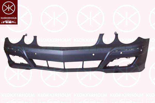 Bumper, w/primer, Avantgarde, Elegance, Front, with hole(s) for parking distance control, 211 880 1740 (MERCEDES), A 211 880 1740 (MERCEDES), A211 880 1740 (MERCEDES)