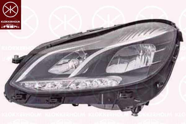 Headlight, Left, Illuminance [lx]: 20, LED, H7, PSY24W, Hella, 2128201739 (MERCEDES), A 212 820 17 39 (MERCEDES), A2128201739 (MERCEDES)