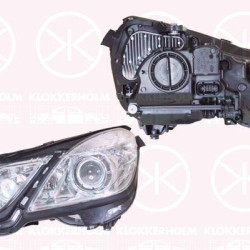 Headlight, without control unit for Xenon, with dynamic bending light, with indicator (LED), Bi-Xenon, with motor for headlamp levelling, Hella, Left, Illuminance [lx]: 20, 212 820 2759 (MERCEDES), A 212 820 2759 (MERCEDES), A212 820 2759 (MERCEDES)