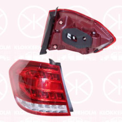 Tail Light Assembly, Left, Outer section, LED, with bulb holder, 2129069102 (MERCEDES), A 212 906 91 02 (MERCEDES), A2129069102 (MERCEDES)