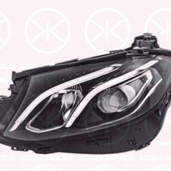 Headlight, Left, LED, with lettering: High Performance LED, without lettering: Mercedes Benz, without LED control unit for indicators, without LED control unit for low beam/high beam, without LED control unit for daytime running-/position ligh, Hella, 2139066501 (MERCEDES), A 213 906 6501 (MERCEDES), A2139066501 (MERCEDES)