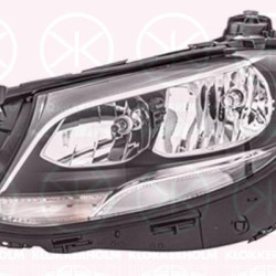 Headlight, Right, H7/H7, without lettering: Mercedes Benz, with daytime running light (LED), with indicator (LED), without LED control unit for indicators, Hella, 2138202261 (MERCEDES), A 213 820 2261 (MERCEDES), A2138202261 (MERCEDES)