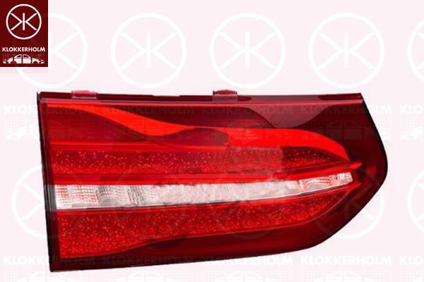 Tail Light Assembly, Left, Inner Section, LED, with rear fog light, Model Year to: 2020, ULO, 2139069500 (MERCEDES), A2139069500 (MERCEDES)