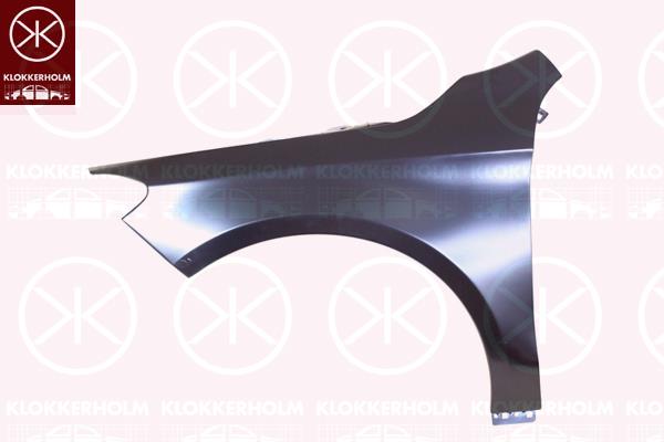 Wing, Aluminium, Left Front, 117 880 05 00 (MERCEDES)