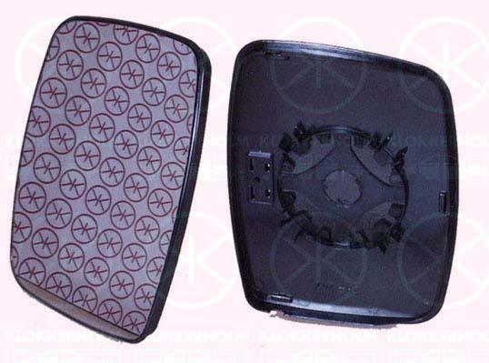 Mirror Glass, exterior mirror, Convex, both sides, 001 811 2633 (MERCEDES), A 001 811 2633 (MERCEDES), A001 811 2633 (MERCEDES)