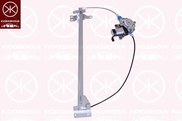 Window Regulator, OE-type, with electric motor, without comfort function, Electric, Right Front, 638 720 0246 (MERCEDES), A 638 720 0246 (MERCEDES), A638 720 0246 (MERCEDES)