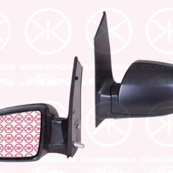 Exterior Mirror, Left, for manual mirror adjustment, Aspherical, black, 6398100619 (MERCEDES), A0028114133 (MERCEDES), A6398100619 (MERCEDES), A63981006197C45 (MERCEDES)