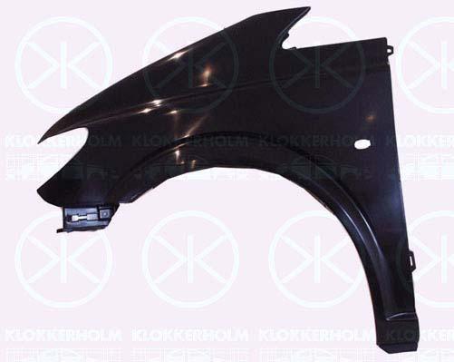 Wing, Right Front, with hole for direction indicator, Plastic, 639 630 5207 (MERCEDES), A 639 630 5207 (MERCEDES), A639 630 5207 (MERCEDES)