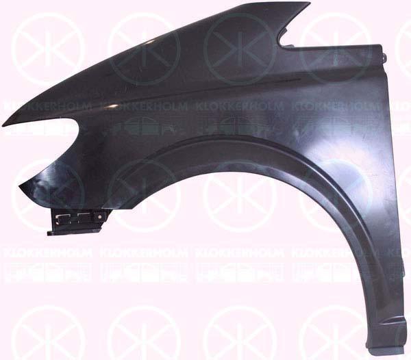 Wing, Plastic, Left Front, without hole for direction indicator, 639 630 5307 (MERCEDES), A 639 630 5307 (MERCEDES), A639 630 5307 (MERCEDES)