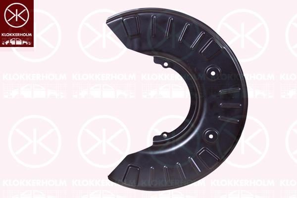 Splash Guard, brake disc, Front Axle, for brake disc diameter [mm]: 300, Diameter [mm]: 325, 6393320188 (MERCEDES), 6393320288 (MERCEDES), A6393320188 (MERCEDES), A6393320288 (MERCEDES)