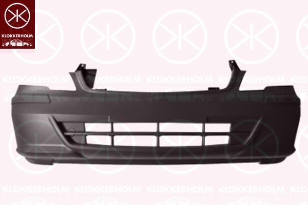 Bumper, w/primer, Front, A 639 880 7870 9999 (MERCEDES)