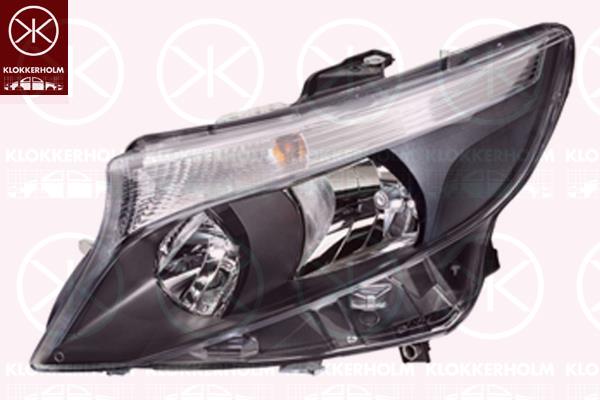 Headlight, Right, Housing Colour: black, with daytime running light (LED), H7, H15, PY21W, with motor for headlamp levelling, 4479067800 (MERCEDES), A4479067800 (MERCEDES)