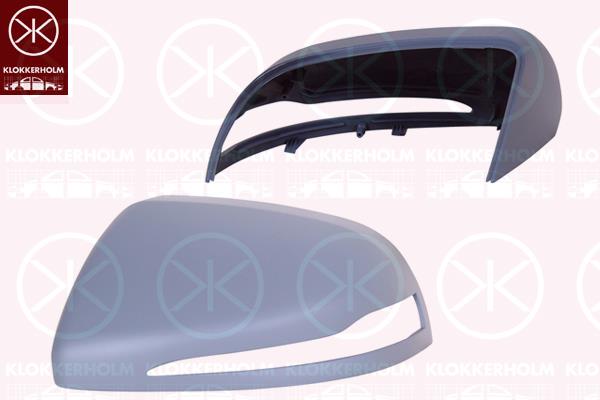 Housing, exterior mirror, Left, w/primer, 4478110030 (MERCEDES), A4478110030 (MERCEDES), A44781100309999 (MERCEDES)