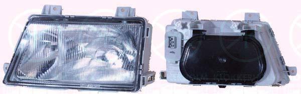 Headlight, TYC, H1/H1, Pneumatic, Left, Illuminance [lx]: 17.5, 901 820 0161 (MERCEDES), 901 820 0161 65 (MERCEDES), A 901 820 0161 (MERCEDES), A901820016165 (MERCEDES)