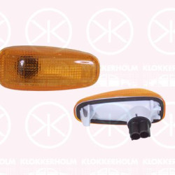 Direction Indicator, with bulb holder, lateral installation, yellow, 210 820 0421 (MERCEDES), A 210 820 0421 (MERCEDES), A210 820 0421 (MERCEDES)