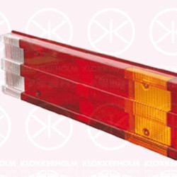 Lens, tail light assembly, Left, Right, Width [cm]: 46.6, Height [cm]: 13, 002 544 4790 (MERCEDES), A 002 544 4790 (MERCEDES), A 086 8217 (MERCEDES), A002 544 4790 (MERCEDES)