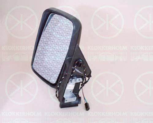 Exterior Mirror, for electric mirror adjustment, Convex, Heatable, Right, 901 810 6616 (MERCEDES), A 901 810 6616 (MERCEDES), A901 810 6616 (MERCEDES)