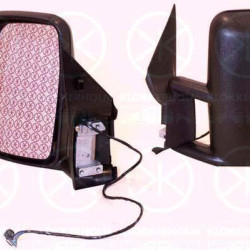 Exterior Mirror, for electric mirror adjustment, Aspherical, Heatable, Left, 901 810 1493 (MERCEDES), A901 810 1493 (MERCEDES)