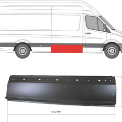 Quarter Panel, Right Front, Height [cm]: 40, Length [cm]: 155, for left-hand traffic, Side Panel, Repair Panel, Lower Section, Axle Distance [mm]: 3665, Axle Distance [mm]: 4325, 9066375109 (MERCEDES), A 906 637 51 09 (MERCEDES), A9066375109 (MERCEDES)