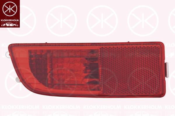 Rear Fog Light, without bulb holder, Left, 9068200256 (MERCEDES), A9068200256 (MERCEDES)