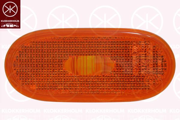 Side Marker Light, both sides, yellow, without bulb holder, Lamp Type: W3W, 003 820 1256 (MERCEDES), 2E0 945 061 (VW), 2E0 945 061C (VW), A 003 820 1256 (MERCEDES), A 003 820 2956 (MERCEDES), A003 820 1256 (MERCEDES), A0038201256 (MERCEDES)