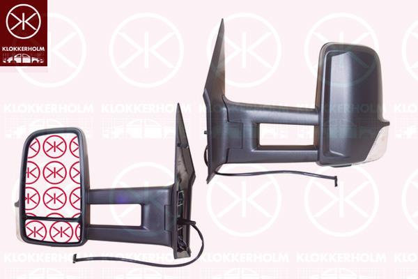 Exterior Mirror, Right, Long mirror arm, Length [cm]: 24, for electric mirror adjustment, with indicator, with cable, Number of pins: 6, Heatable, Convex, T15 16W, 000 811 1122 (MERCEDES), 000 811 4607 (MERCEDES), 000 813 0536 (MERCEDES), 002 811 4033 (MERCEDES), 002 811 5333 (MERCEDES), A 000 811 46 07 (MERCEDES), A 000 811 1122 (MERCEDES), A 000 811 4607 (MERCEDES), A 000 813 0536 (MERCEDES), A 002 811 4033 (MERCEDES), A 002 811 5333 (MERCEDES), A000 811 1122 (MERCEDES), A000 811 4607 (MERCEDES), A000 813 0536 (MERCEDES), A002 811 4033 (MERCEDES), A002 811 5333 (MERCEDES), 000 810 8519 (MERCEDES), 000 820 5708 (MERCEDES), 001 822 9020 (MERCEDES), A 000 820 5708 (MERCEDES), A 001 822 9020 (MERCEDES), A000 810 8519 (MERCEDES), A000 820 5708 (MERCEDES), A0008108619 (MERCEDES), A001 822 9020 (MERCEDES)