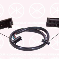 Cable Set, exterior mirror, Number of pins: 6, 