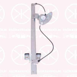 Window Regulator, OE-type, without electric motor, Electric, Left Front, 2E0 837 401 (VW), 906 720 0046 (MERCEDES), A 906 720 0046 (MERCEDES), A906 720 0046 (MERCEDES)