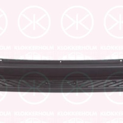 Bumper, Rear, for vehicles with step board, black, A 90688005719B51 (MERCEDES), A9068800571 (MERCEDES), A90688005719B51 (MERCEDES)