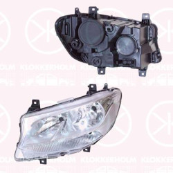 Headlight, Left, H7, H15, with motor for headlamp levelling, PY21W, W5W, 9109060000 (MERCEDES), A9109060000 (MERCEDES)