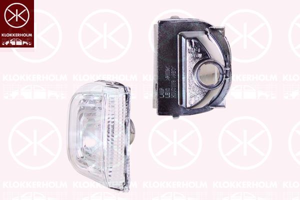 Direction Indicator, Left, Exterior Mirror, Short mirror arm, A9109064700 (MERCEDES), 9109064700 (MERCEDES), A910 906 4700 (MERCEDES)